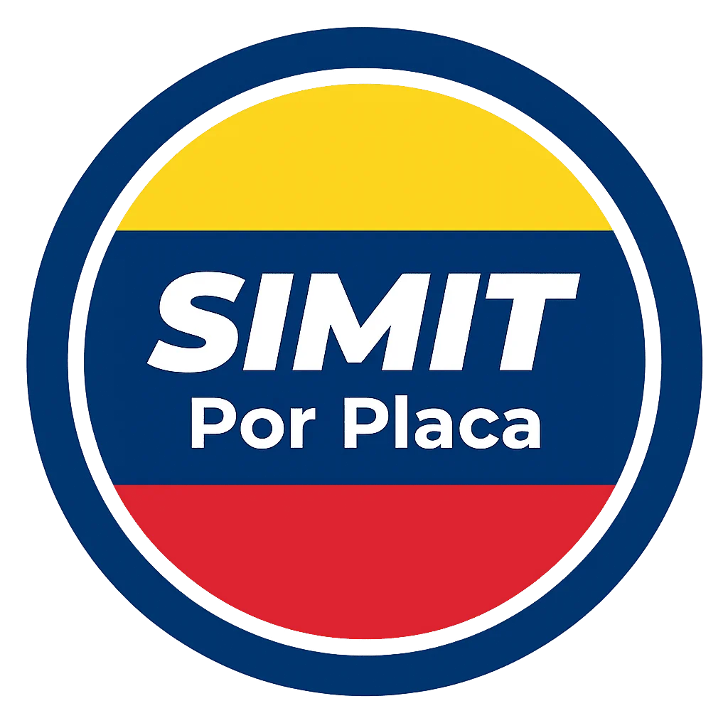 Simit por placa logo