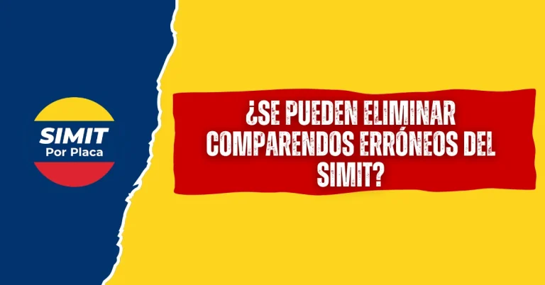 ¿Se pueden Eliminar Comparendos Erróneos del SIMIT